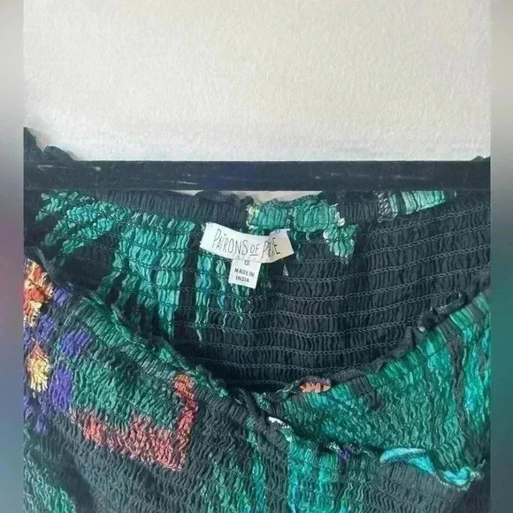 Patrons of  Peace Marlu Off Shoulder Wide Leg Jumpsuit - Picture 6 of 9